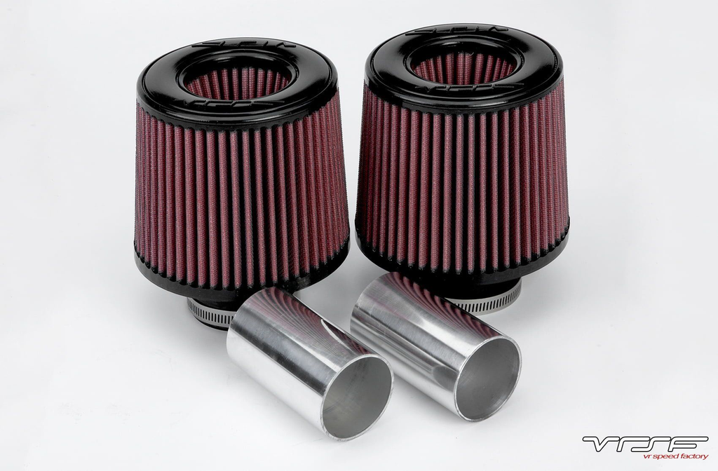 VRSF OEM Location High Flow Silicone Inlet Intake Kit N54 07-10 BMW 135i/335i/535i/1M/Z4 10901050