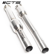 Load image into Gallery viewer, CTS TURBO MK3 TTRS/8V RS3 FACELIFT MID PIPES CATALYTIC CONVERTER CTS-EXH-DP-0027-CAT