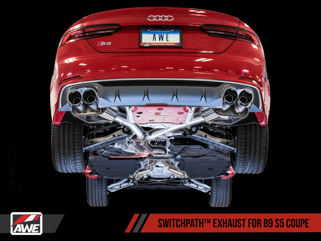AWE EXHAUST SUITE FOR AUDI B9 S5 COUPE 3.0T