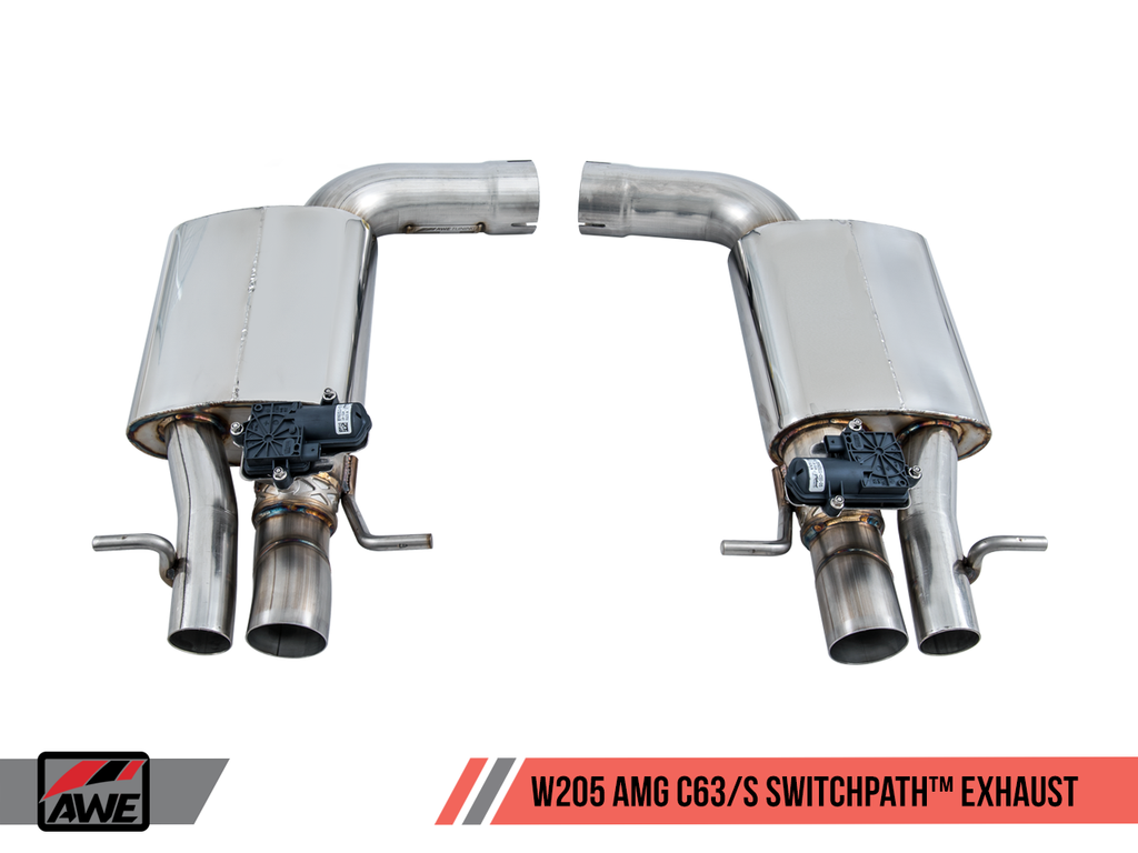 AWE TUNING MERCEDES-BENZ W205 AMG C63/S EXHAUST SUITE
