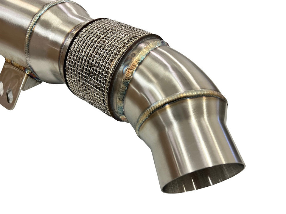 MAD B58 V2 4.5" Downpipe W/ Bracket BMW F, G Chassis & Supra Mad-4007 MAD-2007