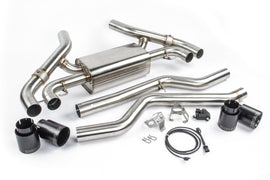 DINAN FREE FLOW AXLE-BACK EXHAUST - 2020-2024 BMW M340I/M440I D660-0085-