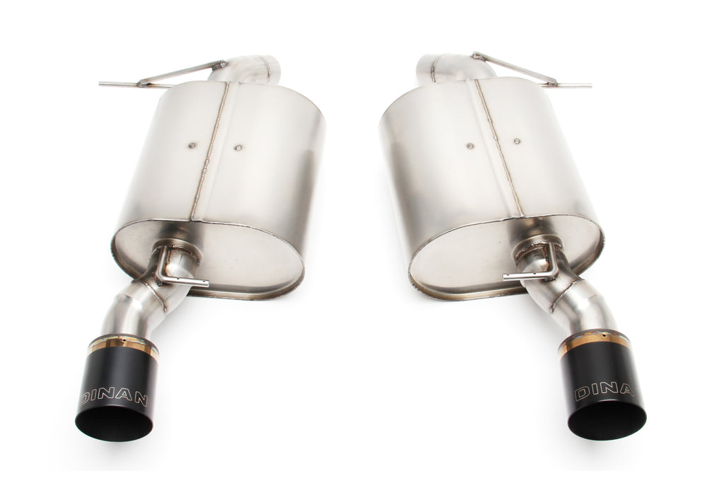 DINAN FREE FLOW AXLE-BACK EXHAUST - 2007-2011 BMW 335I/335XI D660-0012-