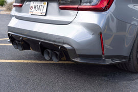 DINAN REAR SIDE SPLITTERS - 2021-2025 BMW M3 D980-0048