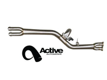 Load image into Gallery viewer, Active Autowerke F8X BMW M3 M4 Single Mid Pipe with F-Brace