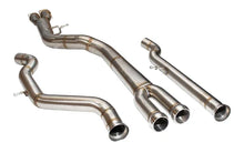 Load image into Gallery viewer, Active Autowerke F8X BMW M3 M4 Single Mid Pipe with F-Brace