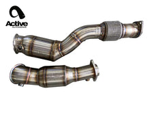 Load image into Gallery viewer, Active Autowerke BMW S58 G80 M3 G82 M4 G87 M2 Downpipes with Aflow CATs