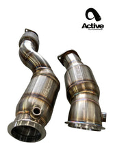 Load image into Gallery viewer, Active Autowerke BMW S58 G80 M3 G82 M4 G87 M2 Downpipes with Aflow CATs