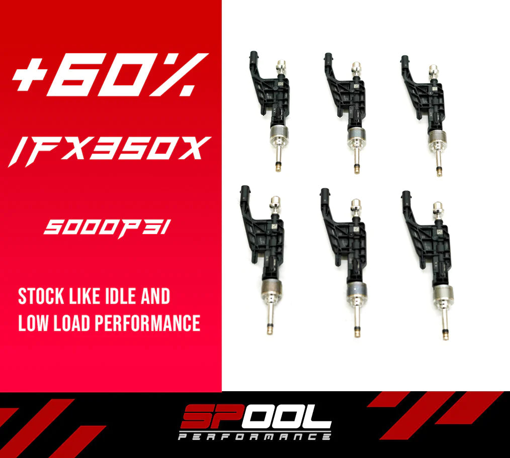 Spool Performance A90 A91 SUPRA IFX350-X GEN2 B58 UPGRADED DI INJECTORS STAGE 2 +60% SP-INJ-B58-SUP2