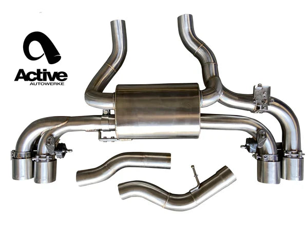 Active Autowerke G4X BMW M240i Valved Rear Axle-Back Exhaust