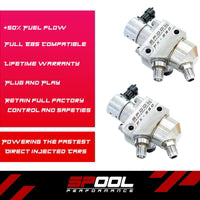 Load image into Gallery viewer, Spool Performance AUDI C8 RS6 AVANT FX350 UPGRADED HIGH PRESSURE FUEL PUMPS SP-EA825RS6