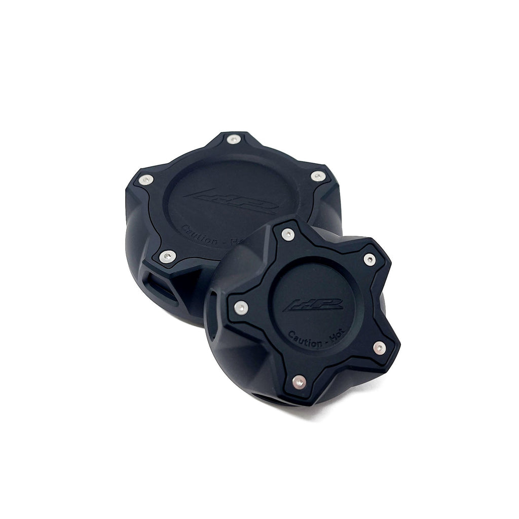 Precision Raceworks Billet Coolant Cap Set