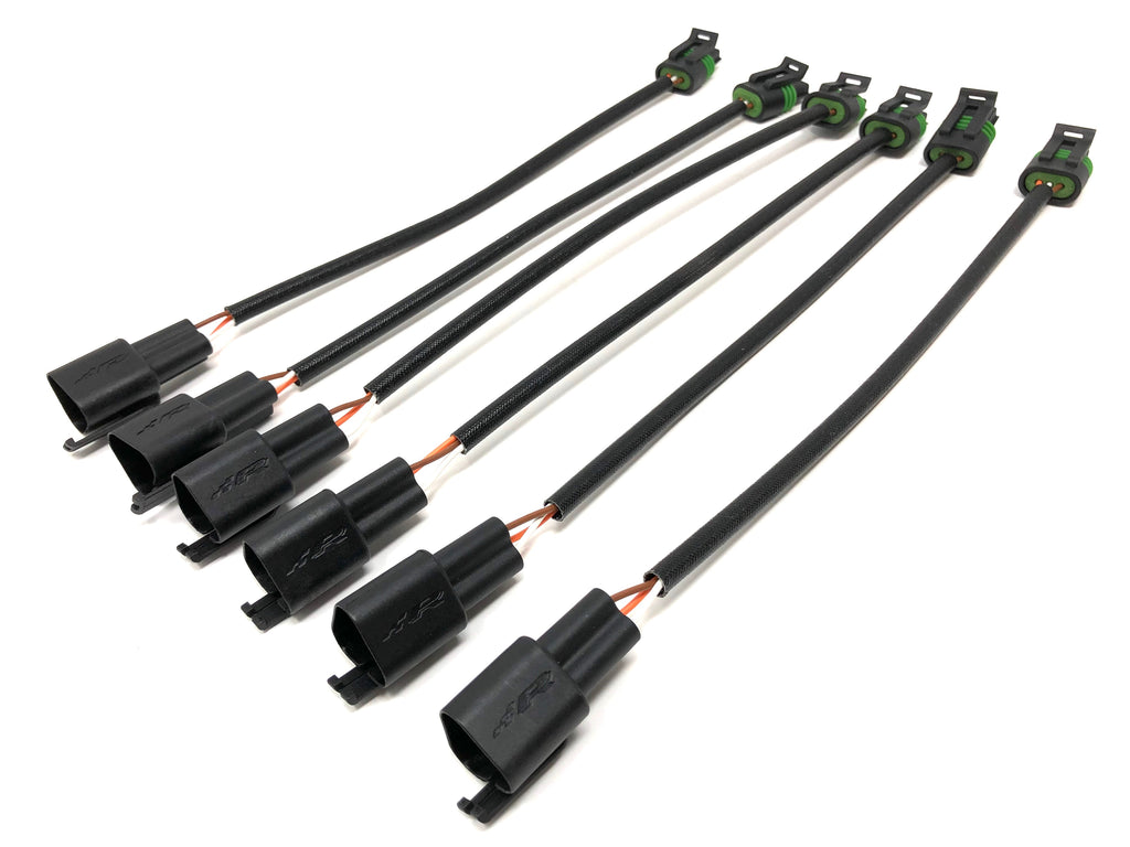 Precision Raceworks BMW N54 Replacement Coil Power Harness 6-Pack