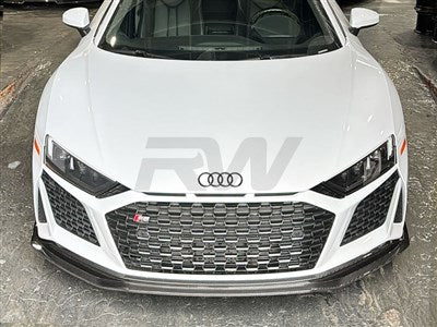 RW Carbon Audi R8 4S Facelift Carbon Fiber Front Lip Spoiler 2019+ aud ...