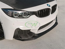 Load image into Gallery viewer, RW Carbon BMW F8X M3 M4 GTS Style CF Front Lip Spoiler bmwf8x027