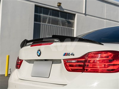 RW Carbon BMW F33 F83 M4 Style Carbon Fiber Trunk Spoiler bmwf8x063