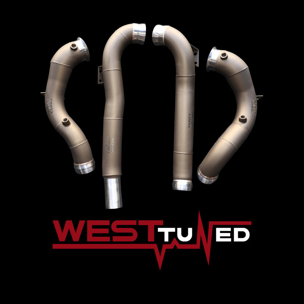 Project Gamma MERCEDES-BENZ GT | GTS DOWNPIPES AND WEST TUNED PACKAGE