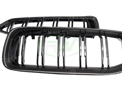 RW Carbon BMW G29 Z4 Dual Slat Carbon Fiber Grilles bmwg2910