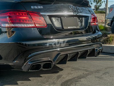 RW Carbon Mercedes W212 E63 Facelift BRS Style CF Diffuser mercw21219