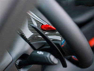 RW Carbon BMW Carbon Fiber Steering Wheel Top Cover bwmf9009