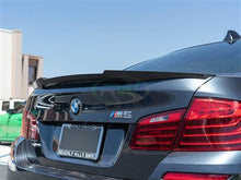 Load image into Gallery viewer, RW Carbon BMW F10 M4 Style Carbon Fiber Trunk Spoiler bmwf10063