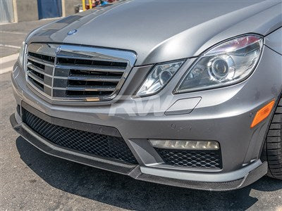 RW Carbon Mercedes W212 E63 Renn Style CF Front Lip 10-13 mercw21217