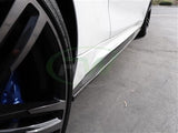 RW Carbon BMW F87 M2 Carbon Fiber Side Skirt Extensions bmwf8711