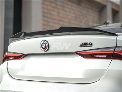 RW Carbon BMW G22/G82 GTX Carbon Fiber Trunk Spoiler bmwg2203