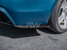 Load image into Gallery viewer, RW Carbon BMW F30 Carbon Fiber Rear Bumper Splitters bmwf30045