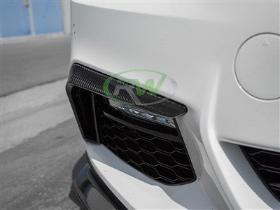 RW carbon BMW G30 Carbon Fiber Front Brake Duct Trims bmwg30006