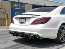 Load image into Gallery viewer, RW Carbon Mercedes W218 CLS63 Renn Style Carbon Fiber Diffuser mercw21805