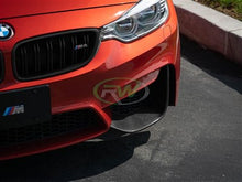 Load image into Gallery viewer, RW Carbon BMW M3/M4 Carbon Fiber Perf Style Splitters  bmwf82m402