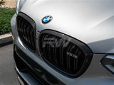 RW Carbon BMW F97 X3M F98 X4M Carbon Fiber Grille Surrounds bmwf97001