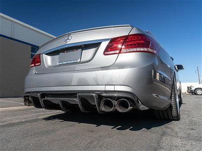 RW Carbon Mercedes W212 E63 Renn Style Carbon Fiber Diffuser mercw21214