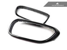 Load image into Gallery viewer, AUTOTECKNIC DRY CARBON FIBER FRONT GRILLE COVERS - G30 5-SERIES ATK-BM-0252