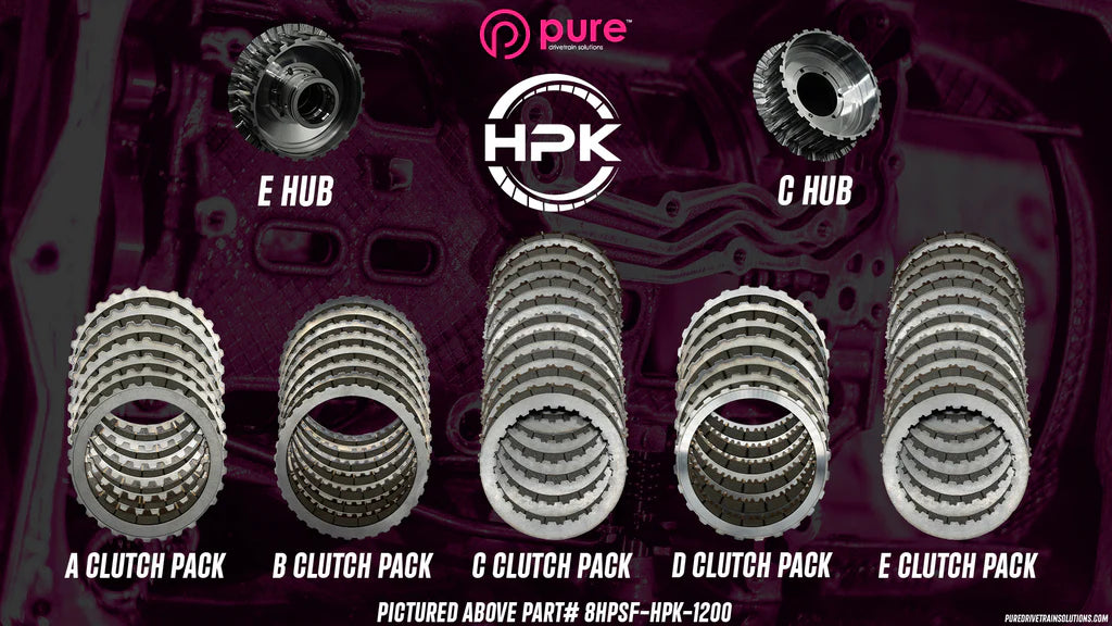 Pure Drivetrains HPK Transmission Stage 1  Uprgrade Kit- ZF 8HP 51