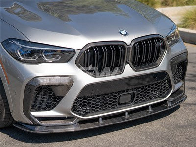 RW Carbon BMW F96 X6M RWS Carbon Fiber Front Lip bmwf9602