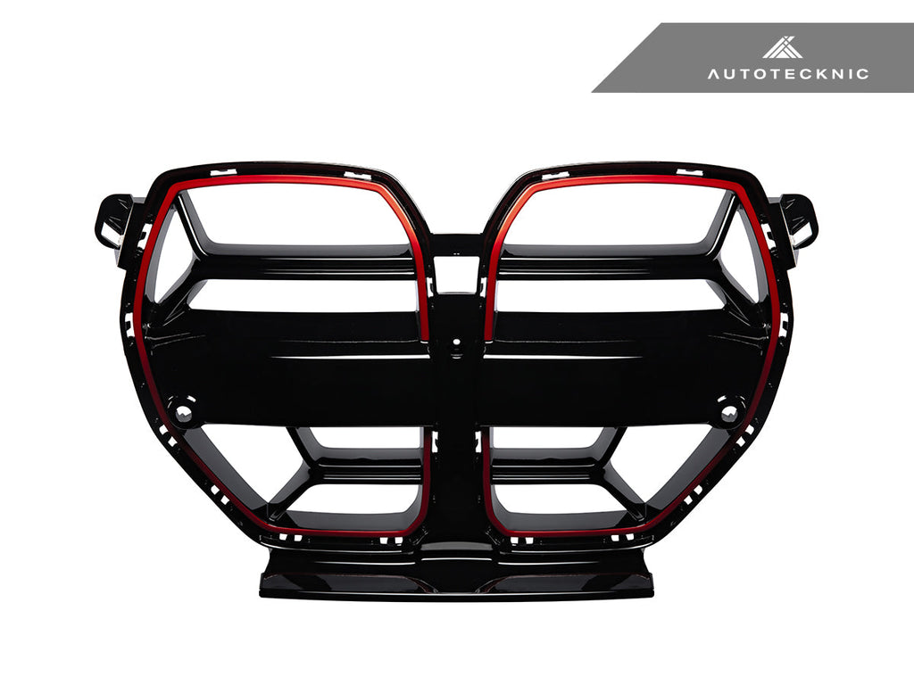 AUTOTECKNIC COMPETIZIONE SPORT REDLINE FRONT GRILLE - G80 M3 | G82/ G83 M4 ATK-BM-0412-RL