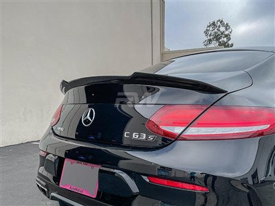 RW Carbon Mercedes W205 XR Coupe Carbon Fiber Trunk Spoiler mercw20560