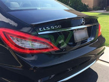 Load image into Gallery viewer, RW Carbon Mercedes W218 CLS Carbon Fiber Trunk Spoiler mercw21802