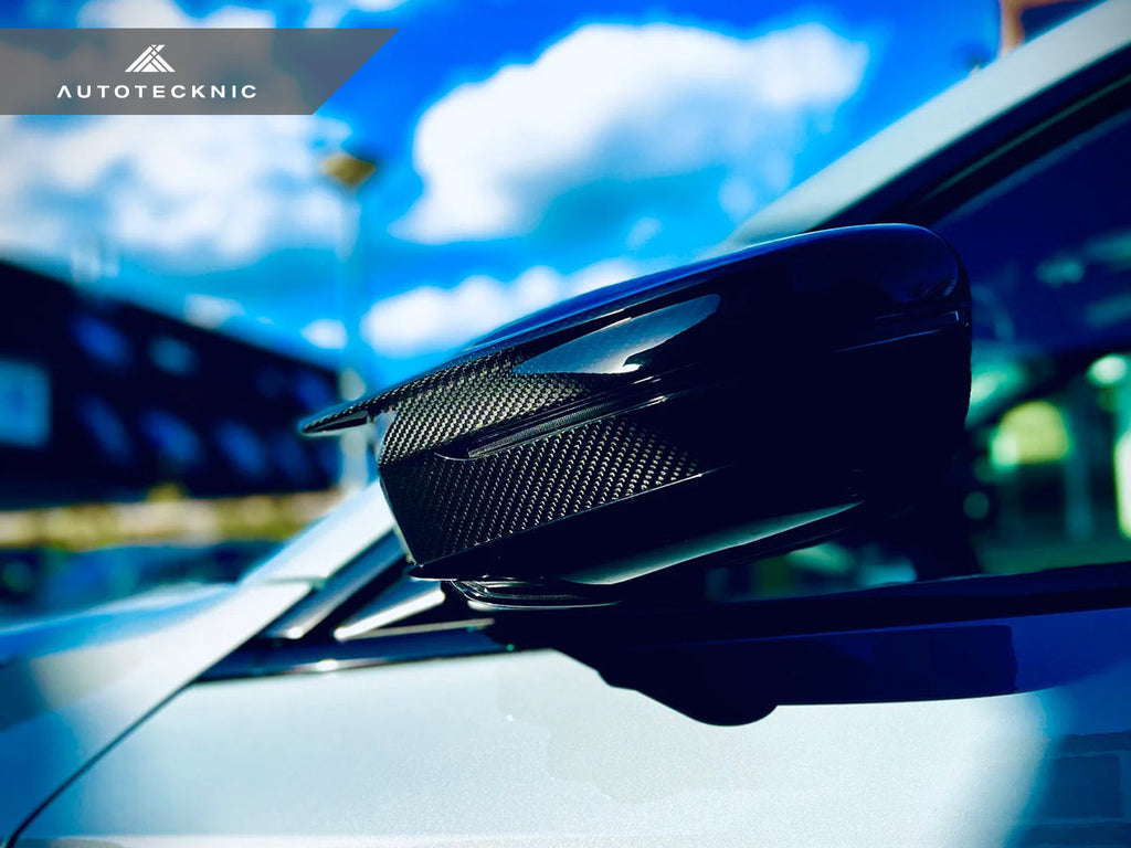 AUTOTECKNIC DRY CARBON FIBER MIRROR COVERS - G87 M2 | G80 M3 | G82/ G83 M4 ATK-BM-0258-DCG