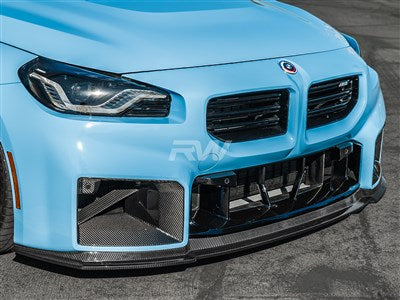 RW Carbon BMW G87 M2 RWS Dry Carbon Fiber Front Lip bmwg8707