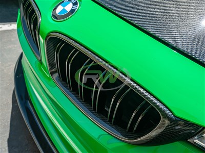 RW Carbon BMW F32 F33 F36 F80 F82 Carbon Fiber Grilles bmwf32013