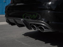 Load image into Gallery viewer, RW Carbon Mercedes W204 C63 Arkym Style Carbon Fiber Diffuser mercw20418