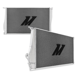 MishiMoto Performance Aluminum Radiator, fits BMW 335i/135i (Automatic) 2006–2013  MMRAD-E90-07A