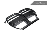 AUTOTECKNIC DRY CARBON MOTORSPORT V2 FRONT GRILLE - G80 M3 | G82/ G83 M4 ATK-BM-0414-DCG-V2