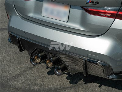 RW Carbon BMW G8X M3/M4 Carbon Fiber Perf. Style Diffuser bmwg8010