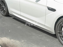 Load image into Gallery viewer, RW Carbon BMW F06 DTM Carbon Fiber Side Skirt Extensions bmwf0601