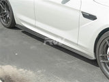 RW Carbon BMW F06 DTM Carbon Fiber Side Skirt Extensions bmwf0601