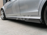 RW Carbon Mercedes W204 C63 DTM CF Side Skirt Extensions Mercw20443